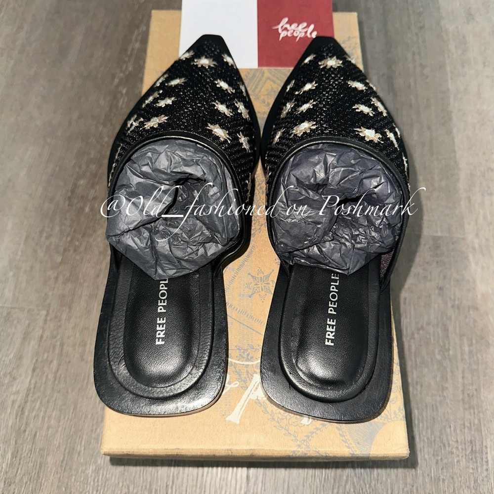 FREE PEOPLE Becky Daisy Mules - Picture 7 of 13